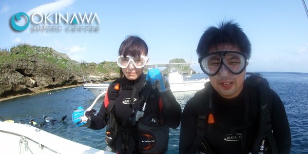 青の洞窟 体験ダイビング
