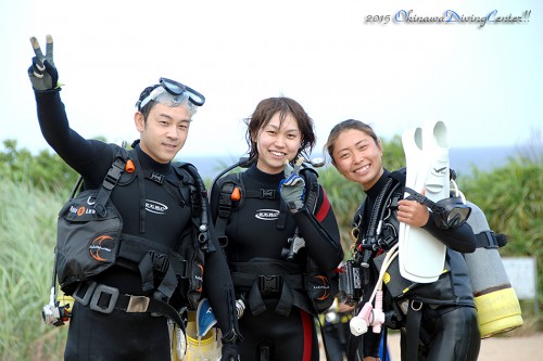 真栄田岬 体験ダイビング