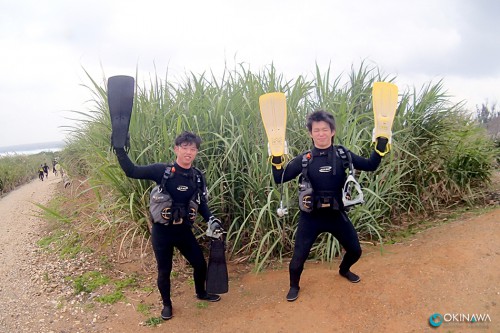 恩納村　体験ダイビング
